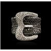 Image 1 : 14KT Two-Tone Gold 2.16ctw Diamond Ring
