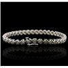 Image 2 : 10KT White Gold 0.40ctw Diamond Bracelet