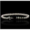 Image 3 : 10KT White Gold 0.40ctw Diamond Bracelet