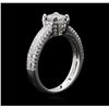 Image 3 : 1.36ctw Diamond Ring - 18KT White Gold