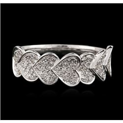 14KT White Gold 0.30ctw Diamond Ring