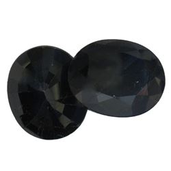 13.89ctw Oval Mixed Blue Sapphire Parcel