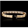Image 3 : 14KT Yellow Gold 3.35ctw Diamond Bracelet