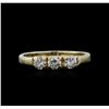 Image 1 : 14KT Yellow Gold 0.30ctw Diamond Ring