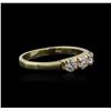 Image 2 : 14KT Yellow Gold 0.30ctw Diamond Ring