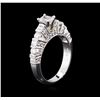 Image 3 : 1.54ctw Diamond Ring - 18KT White Gold