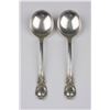 Image 2 : Vintage Lunt Sterling Silver "American Victorian" Cream Soup Spoons