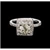 Image 1 : 1.80ctw Diamond Ring - 14KT White Gold