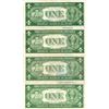 Image 2 : 1935 $1 Silver Certificate Lot of 4 Assorted Bills