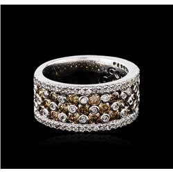 14KT White Gold 0.91ctw Diamond Ring