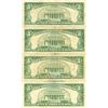 Image 2 : 1963 $5 Red Seal Bill Lot of 4