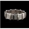 Image 2 : 14KT White Gold 5.95ctw Diamond Bracelet