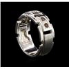 Image 2 : 0.51ctw Fancy Brown Diamond Ring - 14KT White Gold