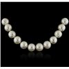 Image 2 : 14KT White Gold Pearl Necklace