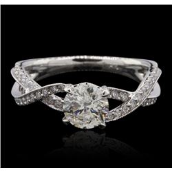 14KT White Gold 1.50ctw Diamond Ring