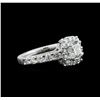 Image 2 : 1.69ctw Diamond Ring - 18KT White Gold