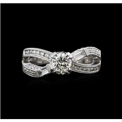 1.35ctw Diamond Ring - 18KT White Gold