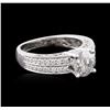 Image 2 : 18KT White Gold 1.86ctw Diamond Ring