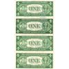 Image 2 : 1935 $1 Silver Certificate Lot of 4 Assorted Bills