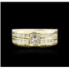 Image 1 : 14KT Yellow Gold 1.64ctw Diamond Ring