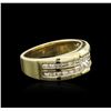 Image 2 : 14KT Yellow Gold 1.64ctw Diamond Ring