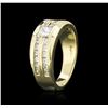 Image 3 : 14KT Yellow Gold 1.64ctw Diamond Ring