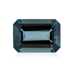 40.23ctw. Natural Emerald Cut Blue Topaz