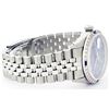 Image 3 : Rolex Stainless Steel Diamond and Sapphire DateJust Men's Watch