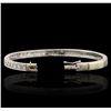 Image 3 : 14KT White God 1.31ctw Diamond Bracelet