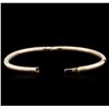 Image 3 : 14KT Rose Gold 0.40ctw Diamond Bracelet