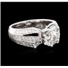 Image 2 : 18KT White Gold 1.45ctw Diamond Ring