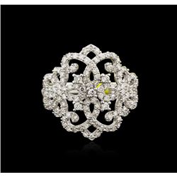 1.10ctw Diamond Ring - 14KT White Gold