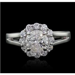 14KT White Gold 1.53ctw Diamond Ring