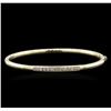 Image 1 : 14KT Yellow Gold 0.35ctw Diamond Bracelet