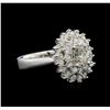 Image 2 : 1.27ctw Diamond Ring - 14KT White Gold
