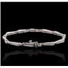 Image 2 : 14KT White Gold 0.50ctw Diamond Bracelet