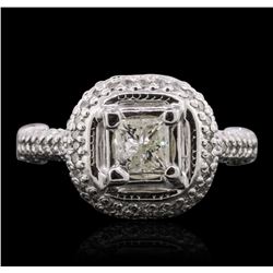 14KT White Gold 1.78ctw Diamond Ring