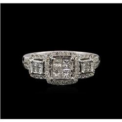 1.02ctw Diamond Ring - 14KT White Gold