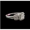 Image 2 : 1.02ctw Diamond Ring - 14KT White Gold