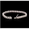 Image 3 : 14KT White Gold 1.80ctw Diamond Tennis Bracelet