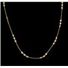 Image 1 : 1.20ctw Diamond Necklace - 14KT Yellow Gold