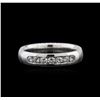 Image 1 : 0.40ctw Diamond Ring - Platinum