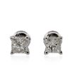 Image 1 : 14KT White Gold 1.15ctw Diamond Solitaire Earrings