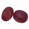 Image 1 : 9.84ctw Oval Mixed Ruby Parcel