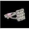 Image 2 : 1.33ctw Diamond Ring - 14KT White Gold