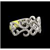 Image 2 : 0.60ctw Diamond Ring - 14KT White Gold