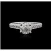 Image 1 : 18KT White Gold 2.38ctw Diamond Ring