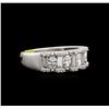 Image 2 : 1.40ctw Diamond Ring - 14KT White Gold