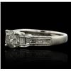Image 2 : 18KT White Gold 2.02ctw Diamond Ring