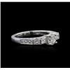Image 2 : 18KT White Gold 1.21ctw Diamond Ring